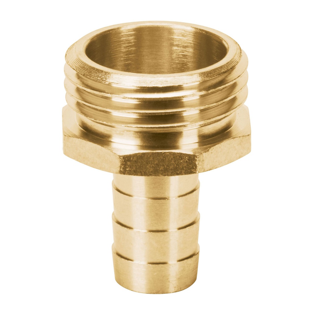 Truper 5/8 "Male Brass Connection For Blister Hose