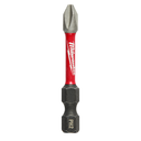 [12600] PH2 | 2&quot; Milwaukee Punta de impacto Phillips SHOCKWAVE™