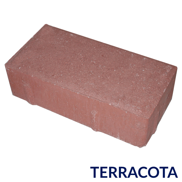 (4" x 8") Bloque Sanjuanero Terracota