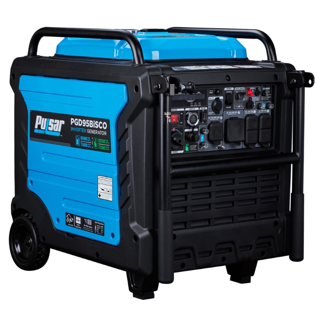 9500w | PULSAR Generador Inversor de Combustible Dual