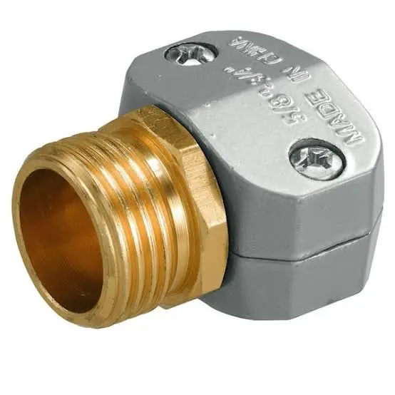 Conector Macho 5/8" x 3/4" Con Abrazadera 