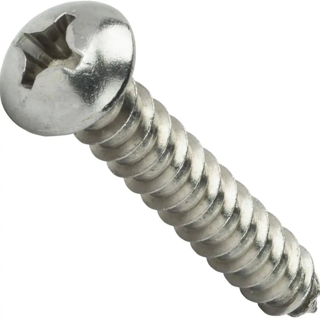 Torn Rosca Lata Round Head #10 x 1/2"
