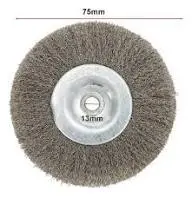 Cepillo de Alambre para Pulidora 4-1/2" Flat True Truck