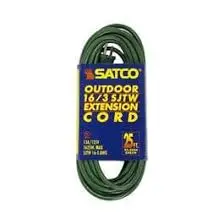Satco Ext. Verde 16/3 25'