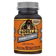 Gorilla Rubber Cement 4 Oz. 