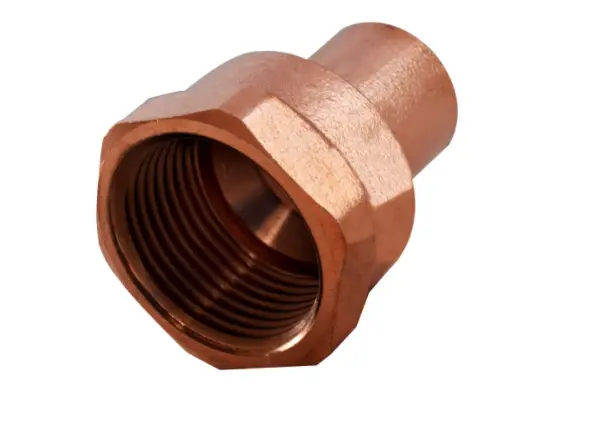 Cobre Adapter Hembra 3/4" x 1/2"