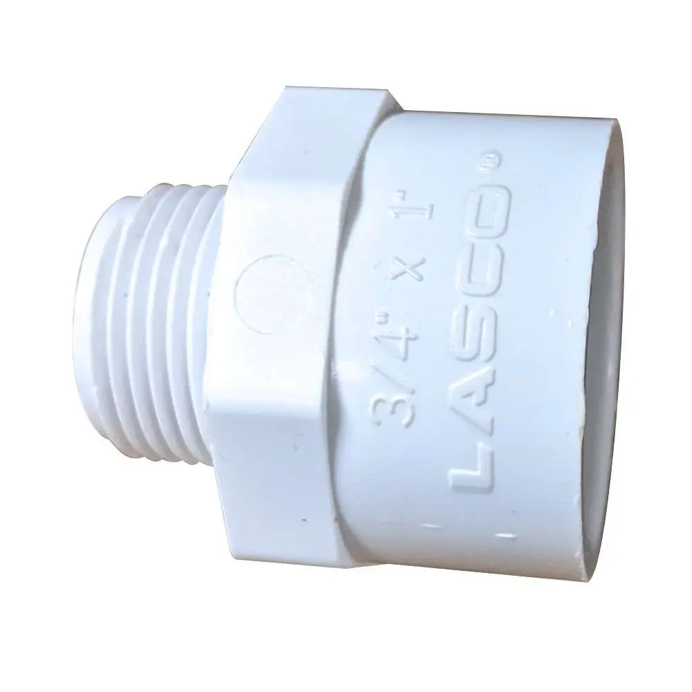 Adapter PVC R/Macho 3/4" x 1" Pega