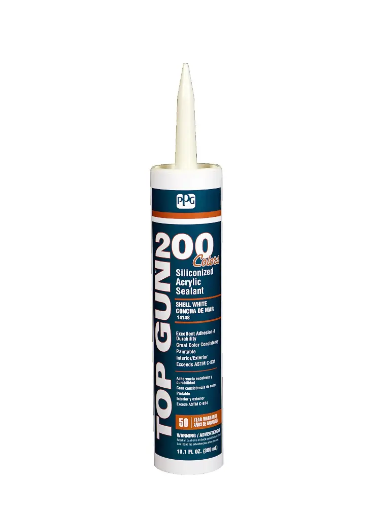 PPG (10.1oz) 200Xi Siliconized Acrilico Blanco