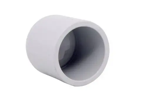 Cap 1 1/2" PVC Gris