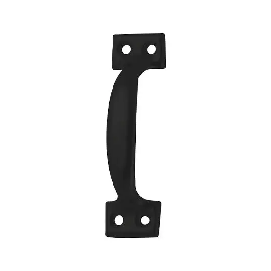 Toledo Door Pull 6'' Black 