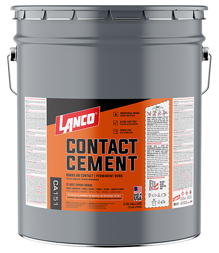 Lanco Cemento De Contacto Industrial Grado-Pistola