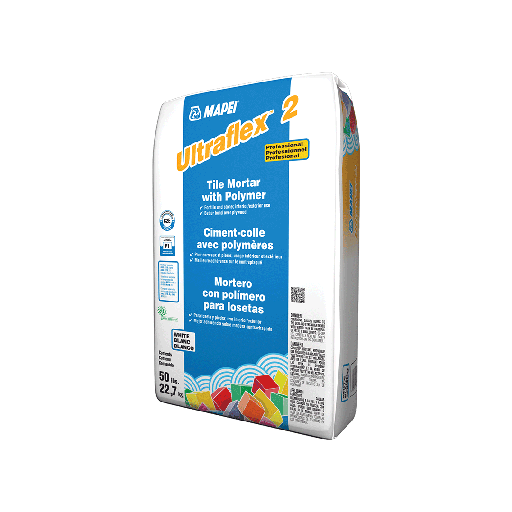 [10099-2905923PP] Ultraflex 2 Mapei Blanca 50LBS