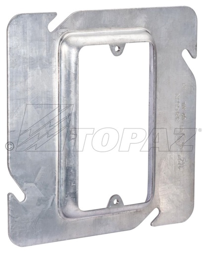 [F1453] 1-Ganga 5" x 5" (Altura 1/2") Raised Cover Metal