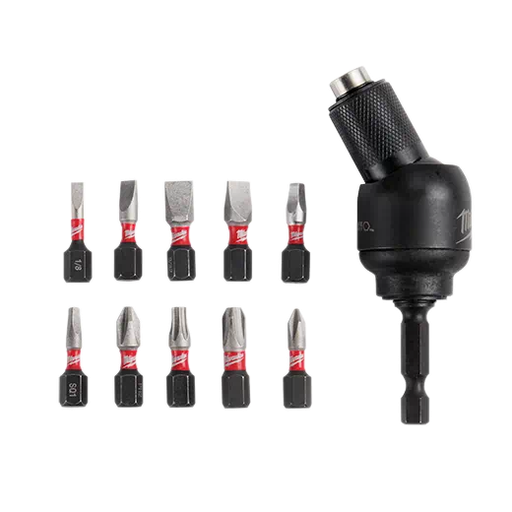 [69587-(48-32-2301)] Milwaukee Soporte para punta pivotante SHOCKWAVE™ KNUCKLE™ de 30° (11 piezas)