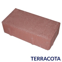 [12877] (4&quot; x 8&quot;) Bloque Sanjuanero Terracota