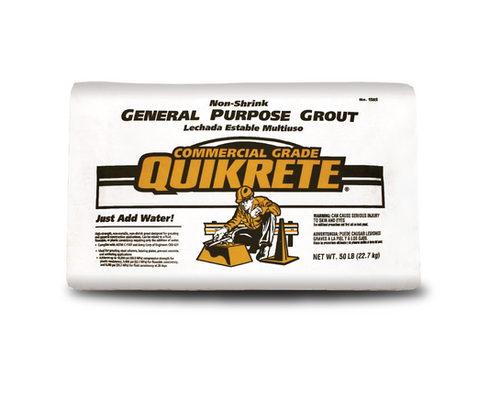 [No. 7385] General Purpose Grout Concrete Mix Quikrete 50LB