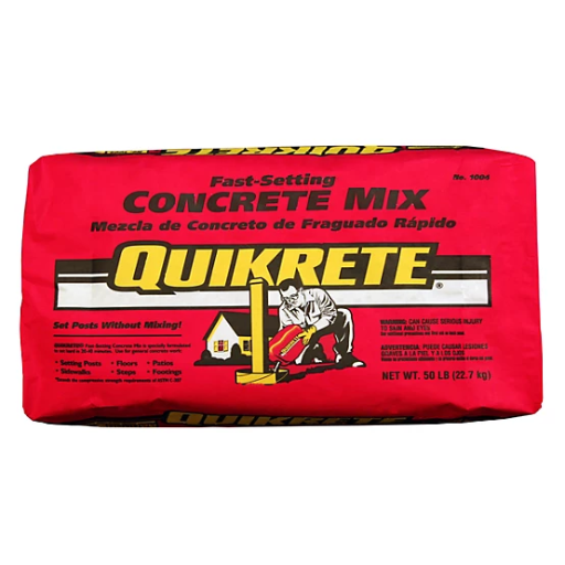 Quikrete FAST-SETTING CONCRETE MIX 50#