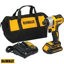 [59748] DEWALT  20V MAX Kit de Taladro Atornillador Impacto de 1/2" Inalámbrico (copia)